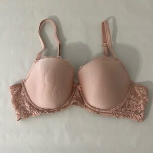 Victoria’s Secret Lined Demi Nude Bra 38C